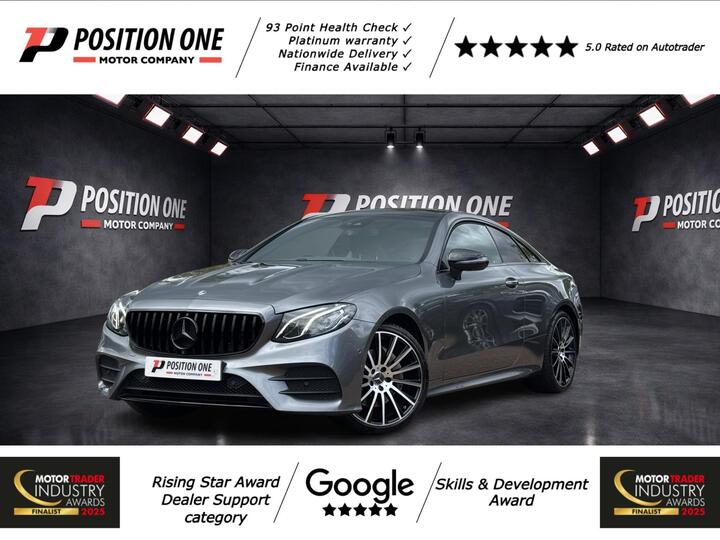 Mercedes-Benz E Class 2.0 E220d AMG Line (Premium) G-Tronic+ Euro 6 (s/s) 2dr