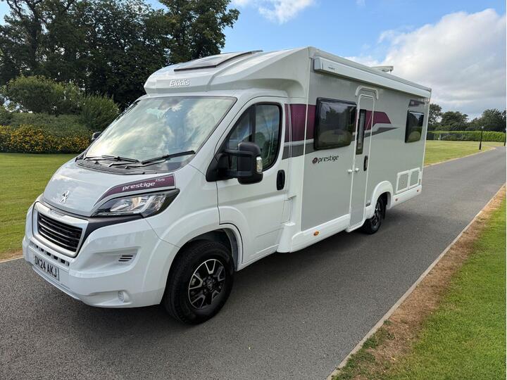 Peugeot BOXER Elddis Prestige 155 ONLY 1300 MILES 4 BERTH
