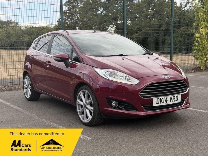 Ford Fiesta 1.0T EcoBoost Titanium X Euro 5 (s/s) 5dr