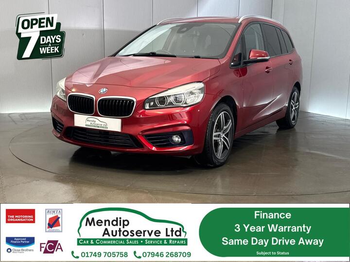 BMW 2 Series Gran Tourer 2.0 220i Sport MPV 5dr Petrol Auto Euro 6 (s/s) (192 Ps) BMW 2 Series Gran Tourer 2.0 220i Sport MPV 5dr Petrol Auto Euro 6 (s/s) (192 Ps)