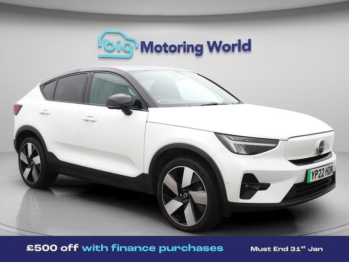Volvo C40 Twin Recharge 78kWh Ultimate Auto AWD 5dr