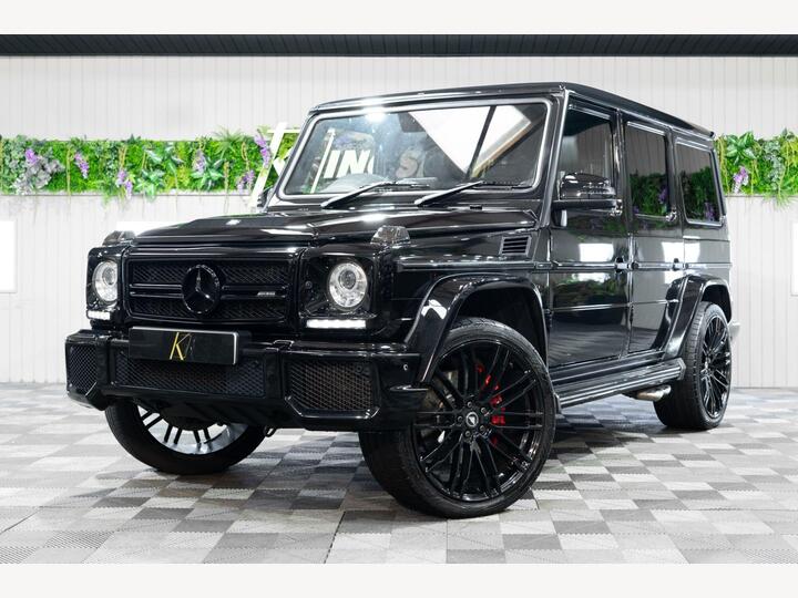 Mercedes-Benz G-CLASS 5.5 G63 V8 BiTurbo AMG SpdS+7GT 4WD Euro 6 (s/s) 5dr