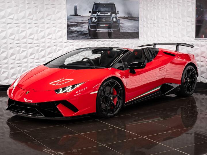 Lamborghini Huracan 5.2 V10 LP 640-4 Performante Spyder LDF 4WD Euro 6 (s/s) 2dr Lamborghini Huracan 5.2 V10 LP 640-4 Performante Spyder LDF 4WD Euro 6 (s/s) 2dr
