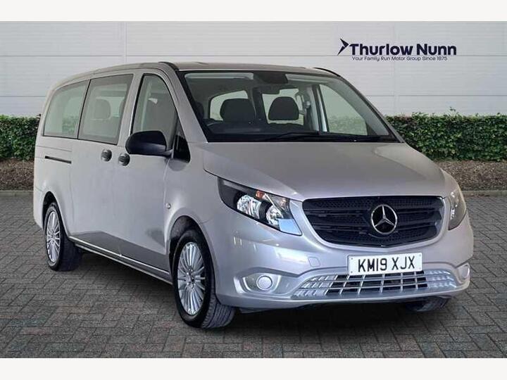 Mercedes-Benz VITO 2.1 119 CDI BlueTEC SELECT Tourer Double Cab 5dr Diesel G-Tronic+ RWD L3 Euro 6 (s/s) (XLWB) (190 Ps)