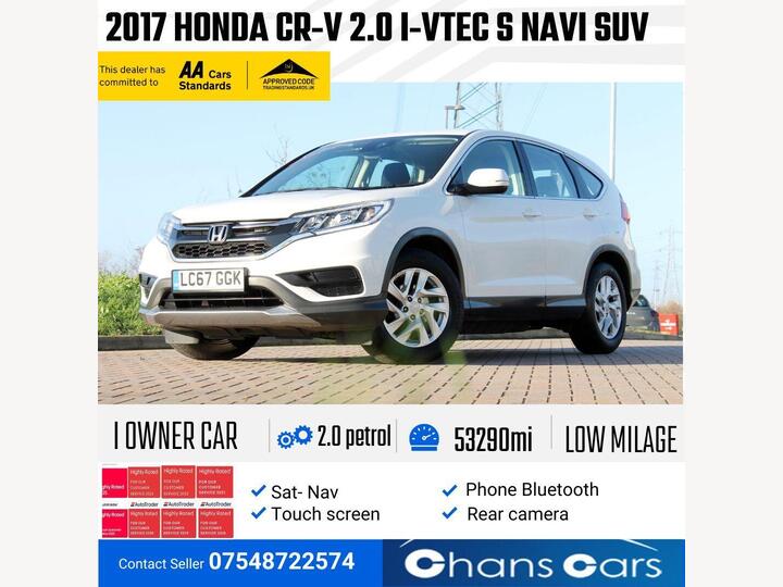 Honda CR-V 2.0 I-VTEC S Navi Euro 6 (s/s) 5dr