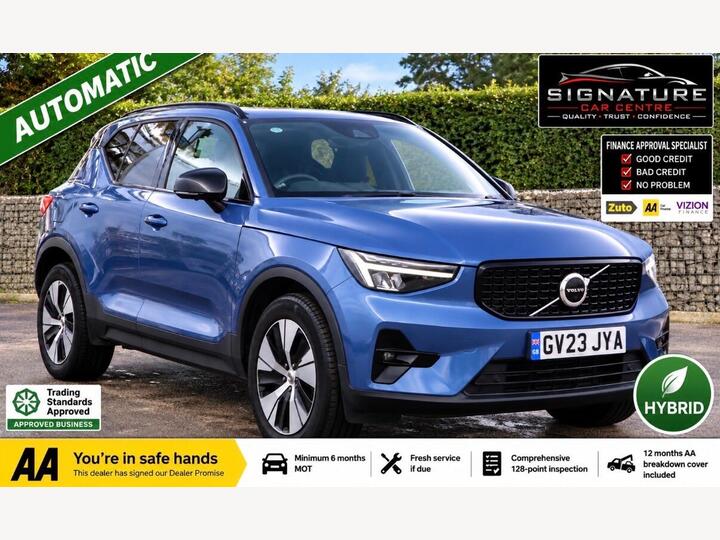 Volvo XC40 1.5h T4 Recharge 10.7kWh Plus Auto Euro 6 (s/s) 5dr