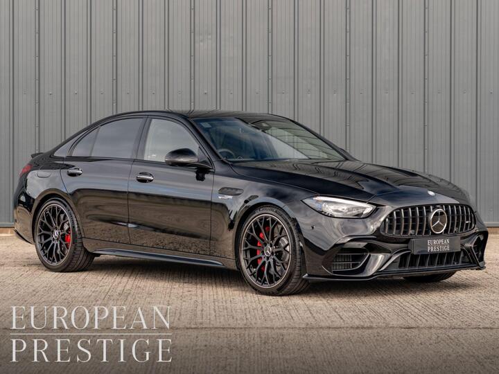 Mercedes-Benz C Class 2.0 C63 6.1kWh AMG S E Performance Night Edition (Premium Plus) SpdS MCT 4MATIC+ Euro 6 (s/s) 4dr