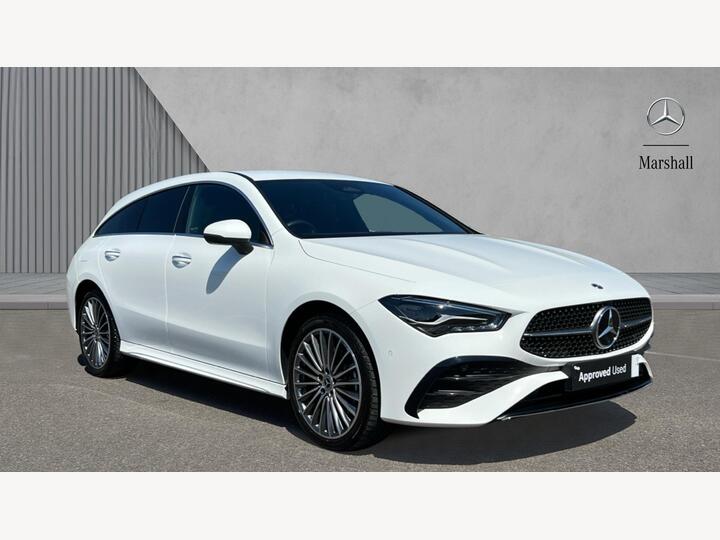 Mercedes-Benz CLA 1.3 CLA250e 15.6kWh AMG Line (Premium) Shooting Brake 8G-DCT Euro 6 (s/s) 5dr Mercedes-Benz CLA 1.3 CLA250e 15.6kWh AMG Line (Premium) Shooting Brake 8G-DCT Euro 6 (s/s) 5dr