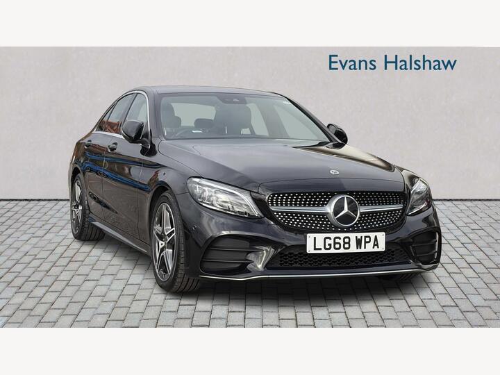 Mercedes-Benz C Class 2.0 C220d AMG Line (Premium) G-Tronic+ Euro 6 (s/s) 4dr
