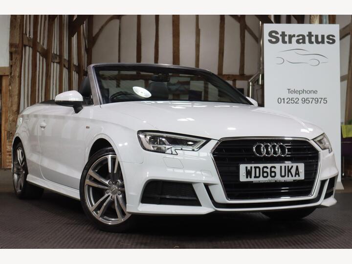 Audi A3 Cabriolet 2.0 TDI S Line Euro 6 (s/s) 2dr