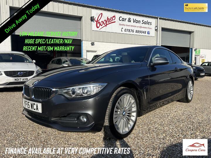 BMW 4 Series 2.0 420i Luxury Auto XDrive Euro 6 (s/s) 2dr