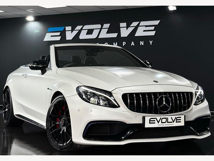 Mercedes-Benz C-CLASS 4.0 C63 V8 BiTurbo AMG S (Premium) Cabriolet SpdS MCT Euro 6 (s/s) 2dr