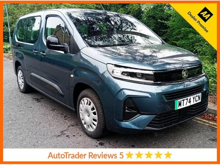 Vauxhall Combo Life Electric 52kWh Design XL MPV Auto 5dr (7.4kW Charger)
