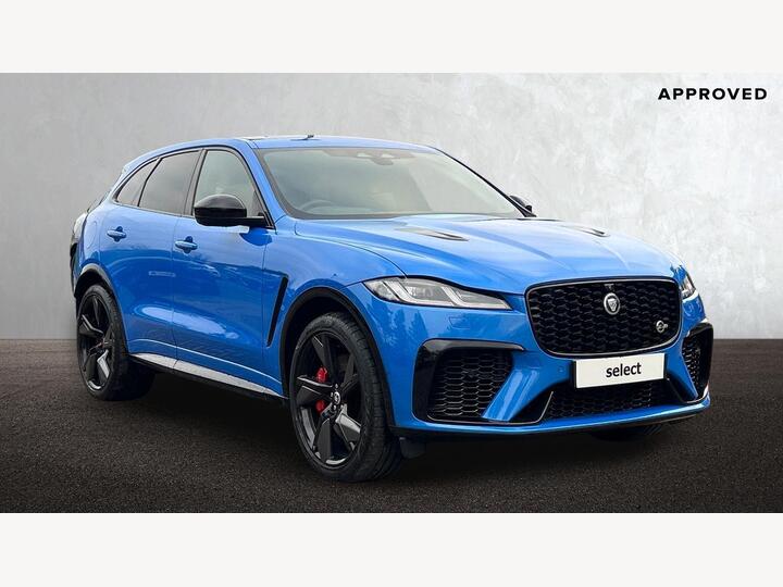 Jaguar F-PACE 5.0 P550 V8 SVR Quickshift AWD Euro 6 (s/s) 5dr Jaguar F-PACE 5.0 P550 V8 SVR Quickshift AWD Euro 6 (s/s) 5dr