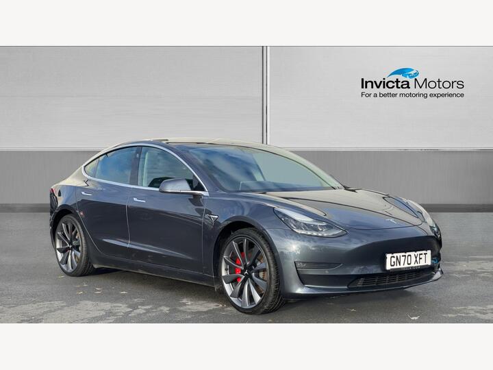 Tesla Model 3 (Dual Motor) Performance Auto 4WDE 4dr (Performance Upgrade)