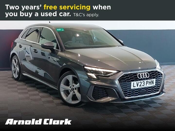 Audi A3 1.0 TFSI 30 S Line Sportback S Tronic Euro 6 (s/s) 5dr