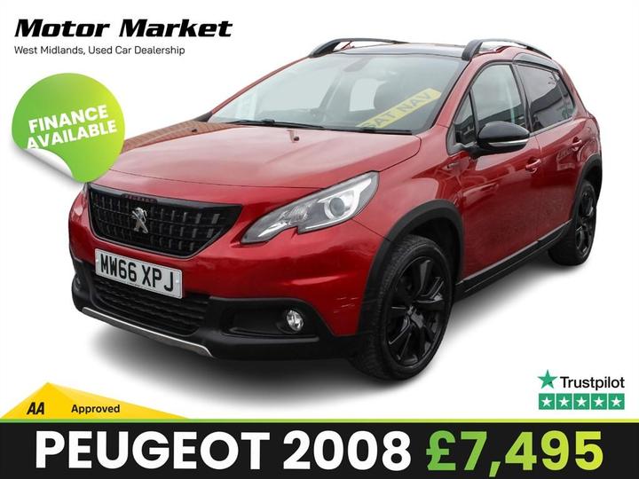 Peugeot 2008 1.6 BlueHDi GT Line Euro 6 (s/s) 5dr