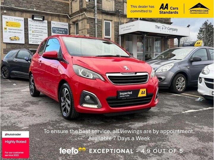 Peugeot 108 1.2 VTi PureTech Allure Euro 5 3dr