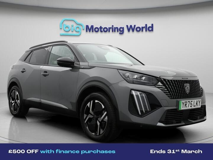 Peugeot E-2008 54kWh GT Auto 5dr (7kW Charger)