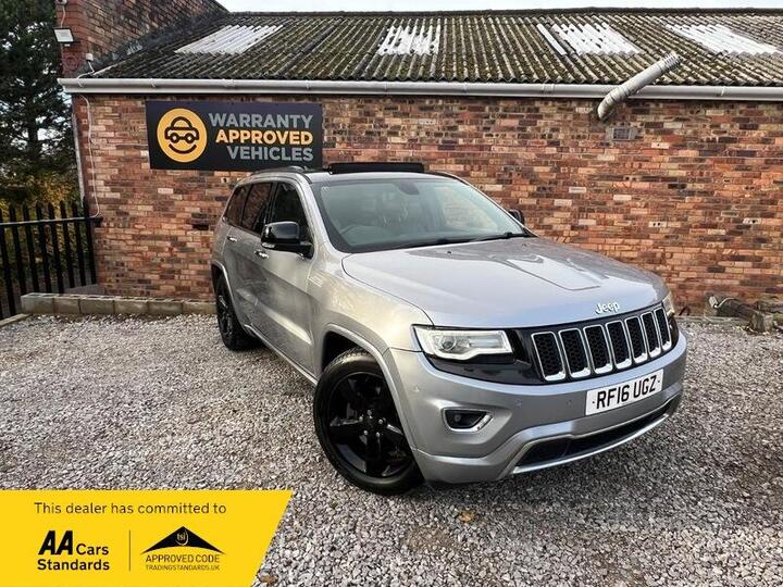Jeep Grand Cherokee 3.0 V6 CRD Overland Auto 4WD Euro 6 5dr Jeep Grand Cherokee 3.0 V6 CRD Overland Auto 4WD Euro 6 5dr