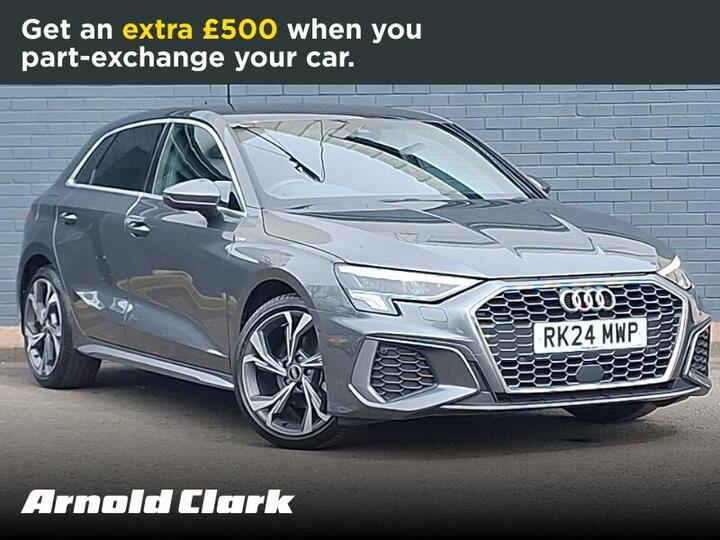 Audi A3 1.0 TFSI 30 S Line Sportback Euro 6 (s/s) 5dr