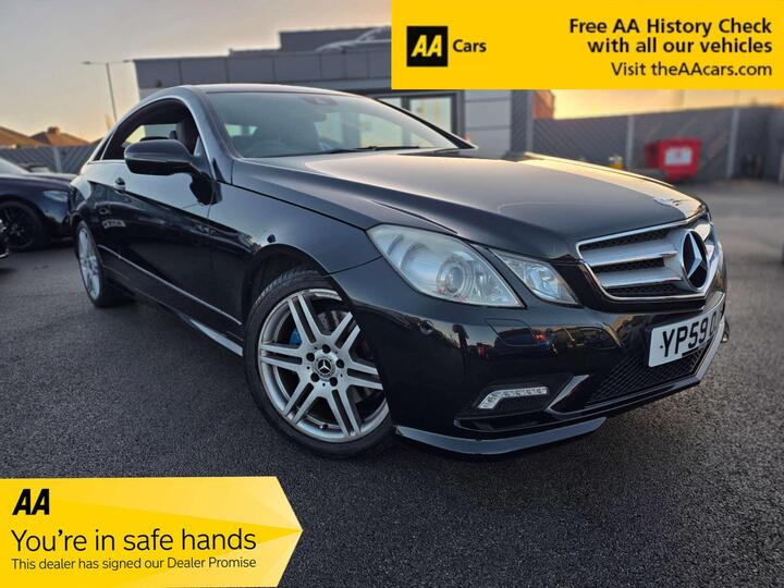 Mercedes-Benz E-CLASS 3.0 E350 CDI V6 BlueEfficiency Sport G-Tronic Euro 5 2dr Mercedes-Benz E-CLASS 3.0 E350 CDI V6 BlueEfficiency Sport G-Tronic Euro 5 2dr