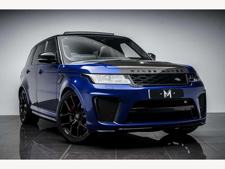 Land Rover RANGE ROVER SPORT 5.0 P575 V8 SVR Auto 4WD Euro 6 (s/s) 5dr Land Rover RANGE ROVER SPORT 5.0 P575 V8 SVR Auto 4WD Euro 6 (s/s) 5dr