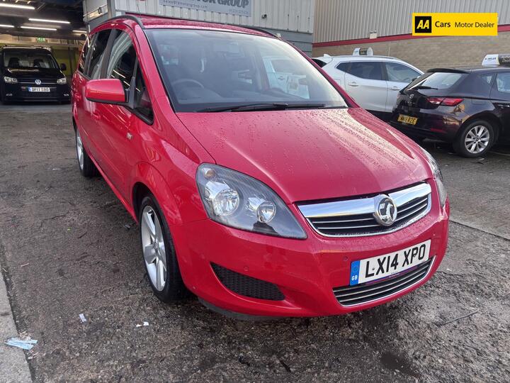 Vauxhall Zafira 1.7 CDTi EcoFLEX Exclusiv Euro 5 5dr (SNav)