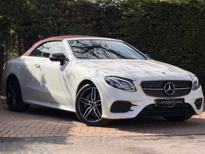 Mercedes-Benz E Class 3.0 E350d V6 AMG Line (Premium Plus) Cabriolet G-Tronic+ 4MATIC Euro 6 (s/s) 2dr Mercedes-Benz E Class 3.0 E350d V6 AMG Line (Premium Plus) Cabriolet G-Tronic+ 4MATIC Euro 6 (s/s) 2dr