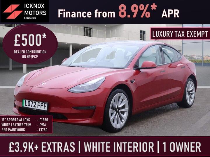 Tesla Model 3 (Dual Motor) Long Range Auto 4WDE 4dr