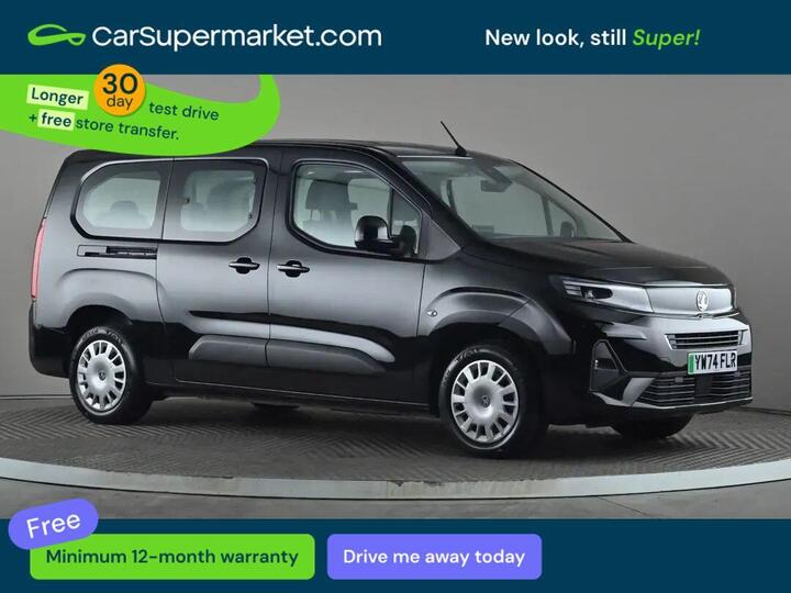 Vauxhall Combo Life 52kWh Design XL MPV Auto 5dr (7.4kW Charger)