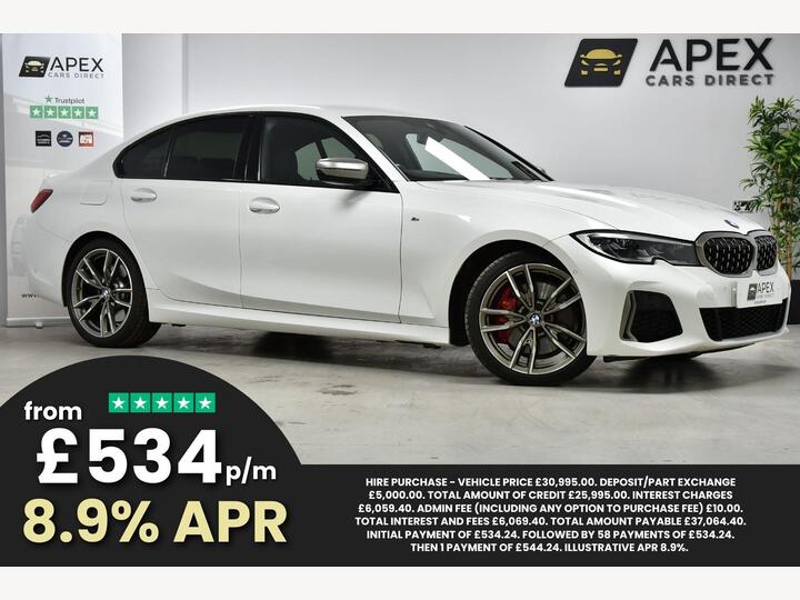 BMW 3 Series 3.0 M340i MHT Auto XDrive Euro 6 (s/s) 4dr