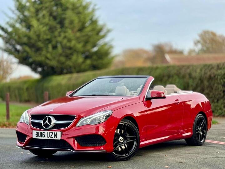 Mercedes-Benz E Class 2.1 E220 BlueTEC AMG Line Cabriolet G-Tronic+ Euro 6 (s/s) 2dr Mercedes-Benz E Class 2.1 E220 BlueTEC AMG Line Cabriolet G-Tronic+ Euro 6 (s/s) 2dr