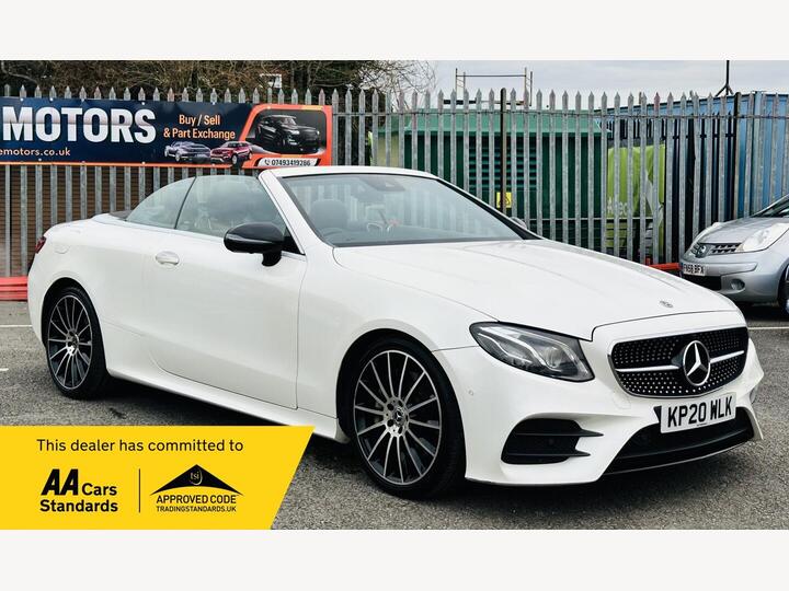 Mercedes-Benz E Class 2.0 E300 AMG Line Night Edition (Premium Plus) Cabriolet G-Tronic+ Euro 6 (s/s) 2dr
