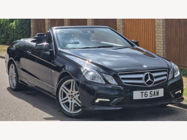 Mercedes-Benz E Class 1.8 E250 BlueEfficiency Sport Cabriolet G-Tronic+ Euro 5 (s/s) 2dr