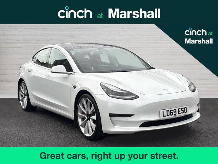 Tesla Model 3 (Dual Motor) Performance Auto 4WDE 4dr (Performance Upgrade)