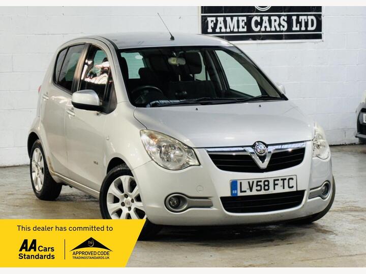 Vauxhall Agila 1.2 16V Design Auto Euro 4 5dr