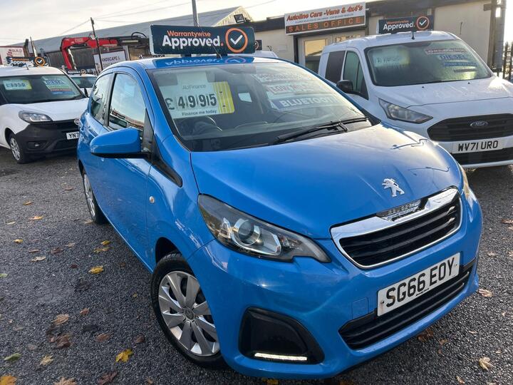 Peugeot 108 1.0 Active Euro 6 5dr Peugeot 108 1.0 Active Euro 6 5dr