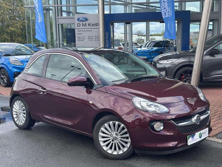 Vauxhall ADAM 1.2i GLAM Euro 6 3dr