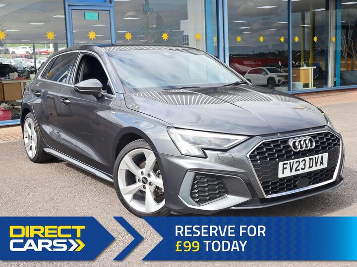 Audi A3 1.5 TFSI 35 S Line Sportback Euro 6 (s/s) 5dr