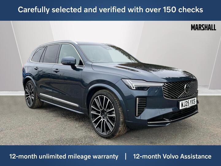 Volvo XC90 2.0 T8 18.8kWh Ultra Bright Auto 4WD Euro 6 (s/s) 5dr