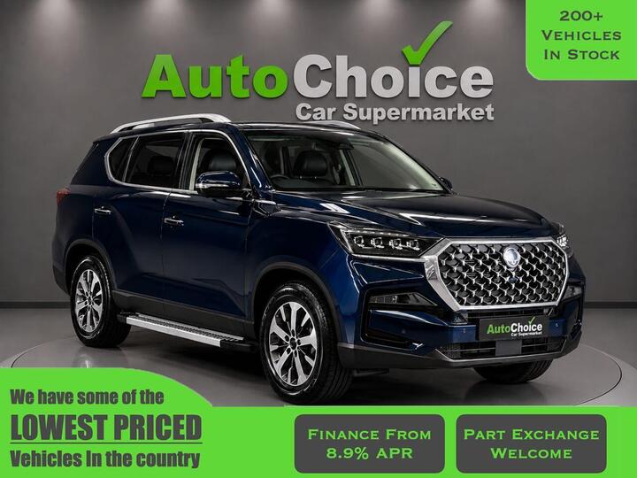 SsangYong REXTON 2.2D Ultimate T-Tronic 4WD Euro 6 5dr