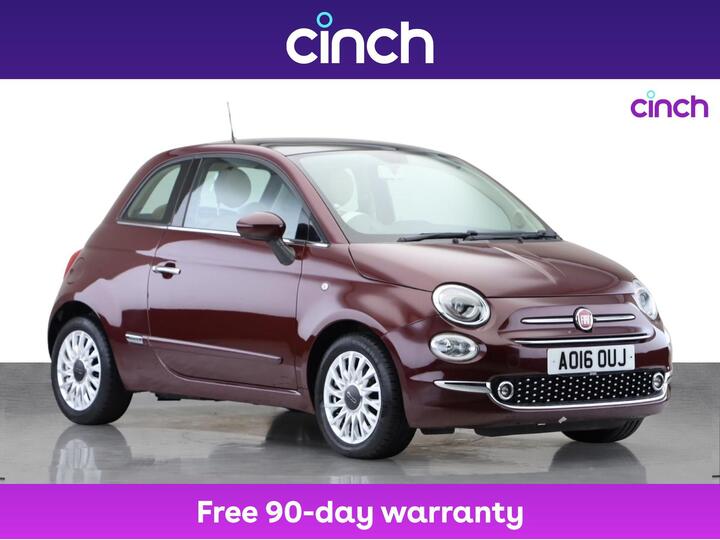 Fiat 500 1.2 Lounge Euro 6 (s/s) 3dr