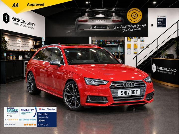 Audi S4 AVANT 3.0 TFSI V6 Tiptronic Quattro Euro 6 (s/s) 5dr