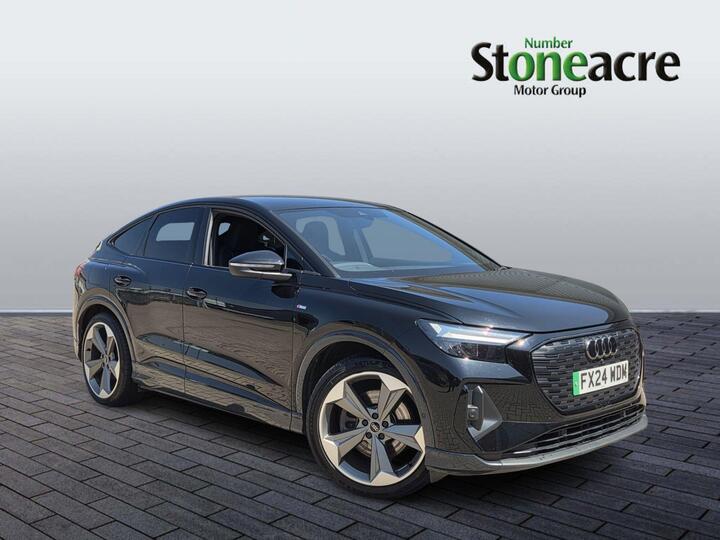 Audi Q4 E-tron 40 Black Edition Sportback Auto 5dr 82kWh