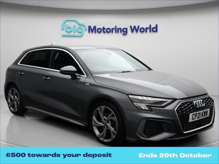 Audi A3 1.5 TFSI 35 S Line Sportback S Tronic Euro 6 (s/s) 5dr