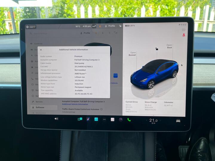 Tesla MODEL Y (Dual Motor) Long Range Auto 4WDE 5dr