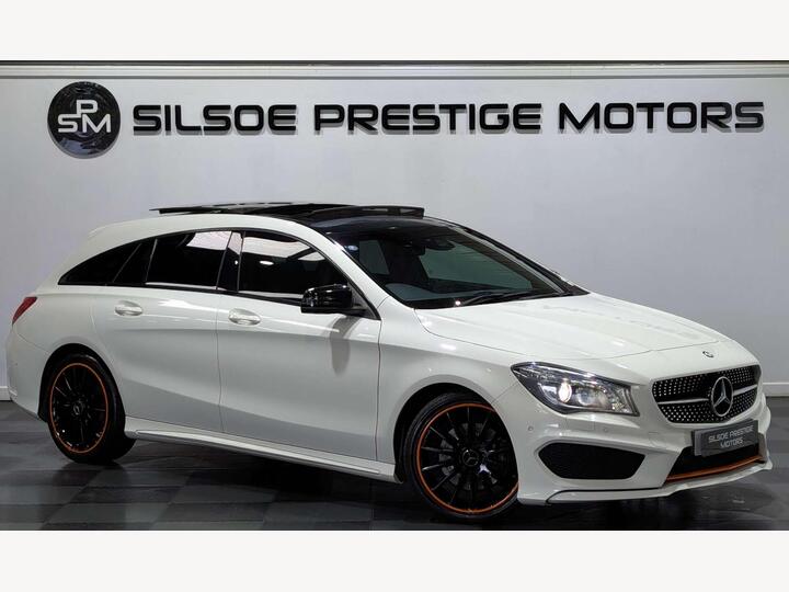 Mercedes-Benz CLA 2.1 CLA220 CDI OrangeArt Shooting Brake 7G-DCT Euro 6 (s/s) 5dr Mercedes-Benz CLA 2.1 CLA220 CDI OrangeArt Shooting Brake 7G-DCT Euro 6 (s/s) 5dr