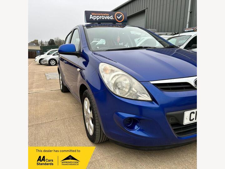 Hyundai I20 1.4 Comfort Auto Euro 4 5dr Hyundai I20 1.4 Comfort Auto Euro 4 5dr