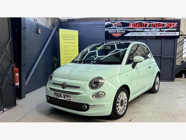 Fiat 500 0.9 TwinAir Lounge Euro 6 (s/s) 3dr